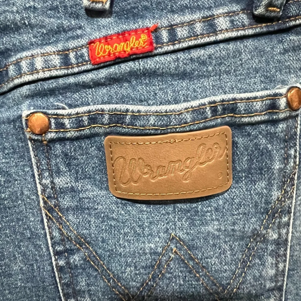 Wrangler Women's Straight Leg Pants High Waisted Best Fit a 26 Western Vintage - Picture 5 of 7